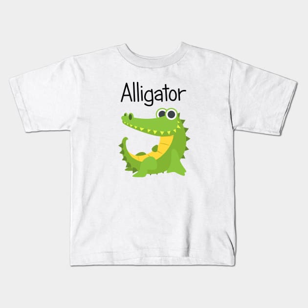 Little alligator top on shirt